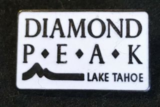 Diamond Peak Was Ski Incline Skiing Pin Nevada Resort Souvenir Travel Lapel