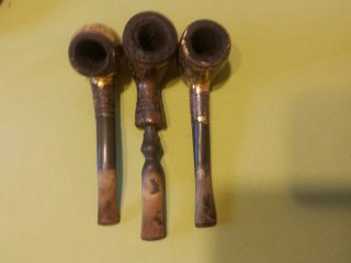 Tobacco pipe Sterling.  old? vintage? Aztec? Rare? 3