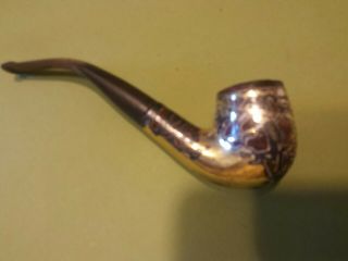 Tobacco pipe Sterling.  old? vintage? Aztec? Rare? 5