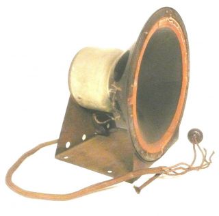 Vintage American Bosch 48aa: 9 & 3/4 " Field Coil Speaker - 1960 Ohms