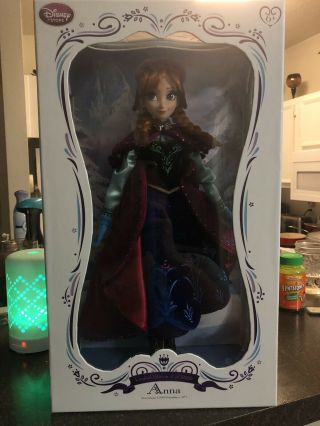 Disney Store Anna Princess Snow Gear Limited Edition Of 5000 17 " Doll