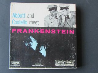 Vintage Castle Films Abbott & Costello Meet Frankenstein 8mm Film No.  849