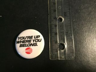 Continental Airlines " Up Where You Belong " Pin.