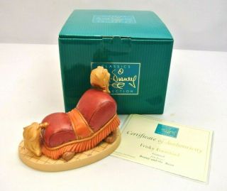 Wdcc Beauty And The Beast " Frisky Footstool " 1233148 W/ Box &
