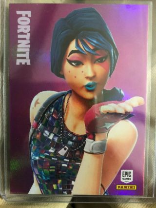 2019 Panini Fortnite Series 1 Sparkle Specialist Epic Outfit Holo Foil Card 236