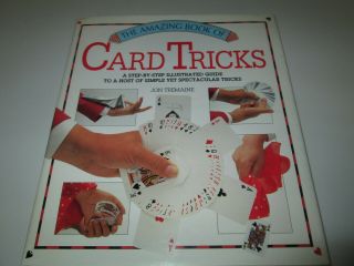 The Book Of Card Tricks By Jon Tremaine / Magic Book Hb/dj 1994