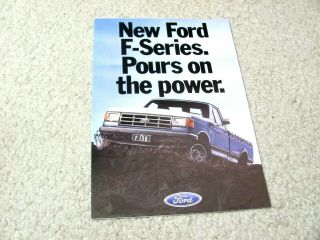 1987 Australian Ford F - 150 Truck Sales Brochure.