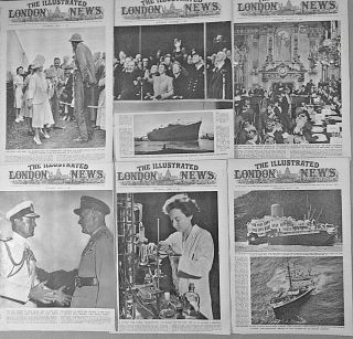 6) Illustrated London News 1947 - 49 