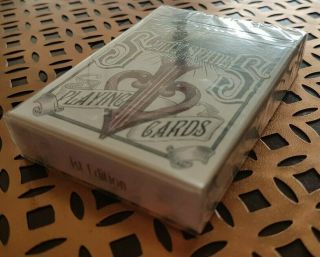 David Blaine Split Spades Red 1st Edition Playing Cards and 4