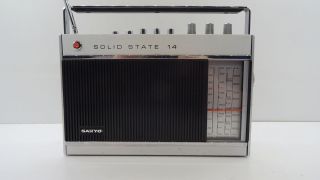 Sanyo Solid State Radio 14h - 636 - Good Order