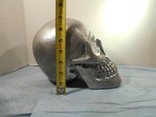 Aluminum Skull Human Size