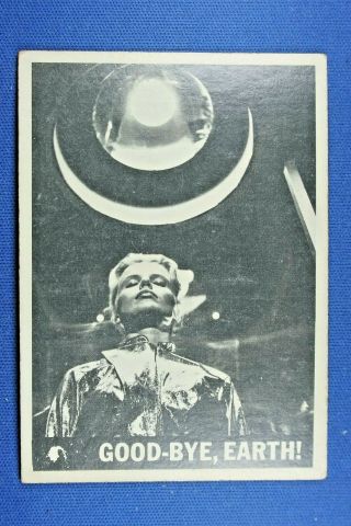 1966 Topps Lost In Space - 5 " Good - Bye Earth " - G/vg