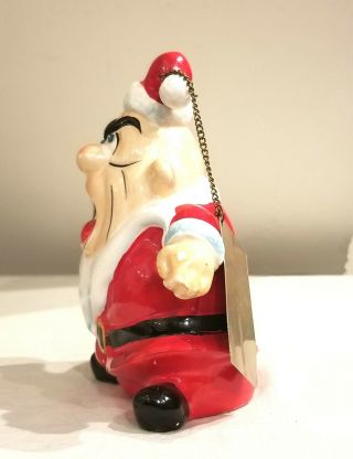 Kreiss Psycho Ceramic Xmas Figurine Santa 