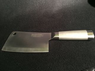 $229.  00 Messerstahl Germany Professional Grade Cleaver Chopper Cond.