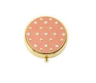 Estee Lauder Solid Perfume Powder Compact " Twinkling Pink "