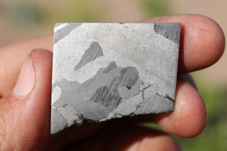 Morasko Meteorite etched part slice 25 grams 2