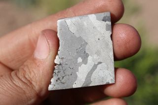 Morasko Meteorite etched part slice 25 grams 3