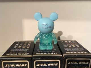 Disney Star Wars Vinylmation Series 1 - Obi Wan Kenobi Ghost - Variant - Signed 2