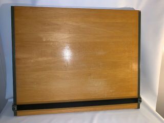 Mayline Vintage Wood Drafting Board Portable Table Top Straight Edge Sheboygan