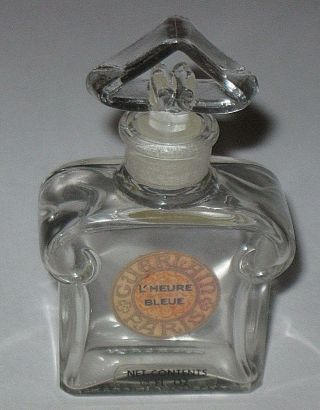 Vintage Guerlain Baccarat Style Perfume Bottle L 