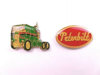 Vintage Peterbilt Logo & Truck Pins
