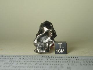 meteorite Sikhote - Alin,  Russia,  complete regmaglypted individual 23,  3 g 2