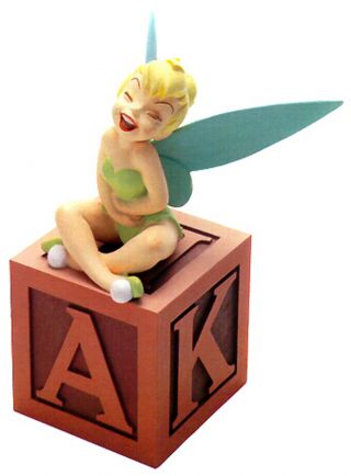 Wdcc Disney Peter Pan Tinker Bell " A Firefly A Pixie " Nle Mib W/coa