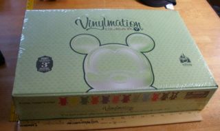 Disney Vinylmation Clear 1 Complete Case Of 24 W/ Chaser Factory