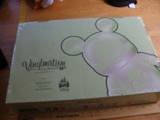 Disney Vinylmation CLEAR 1 complete case of 24 w/ chaser factory 7