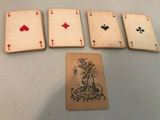 Us World War Ii Vintage French Playing Cards