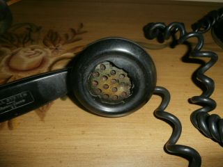 Antique Bell System Western Electric Type 202 F1 Dial Telephone 1930 ' s 8