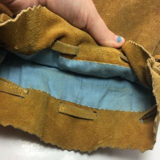 Antique Native American Cree / Woodlands / Plains Beaded Leather Medicine Bag 2