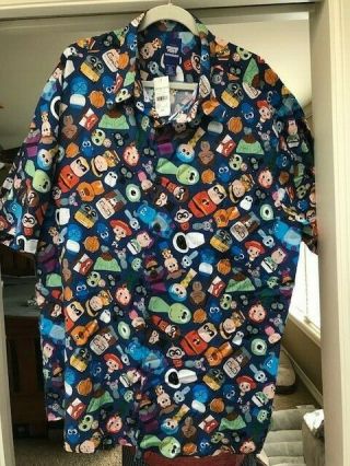 Disney Pixar Pier Fest Shirt Xl California Adventure Passholder Exclusive Nwt