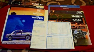 FORD,  1979,  Cars,  Dealer,  Personal Portfolio,  Car Literature,  Order,  Brochure 2