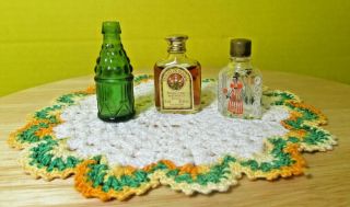 3 Miniature Bottles Including Vintage L 