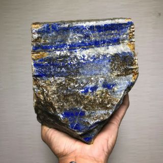 Aaa Top Quality Solid Lapis Lazuli Rough 10 Lbs - From Afghanistan