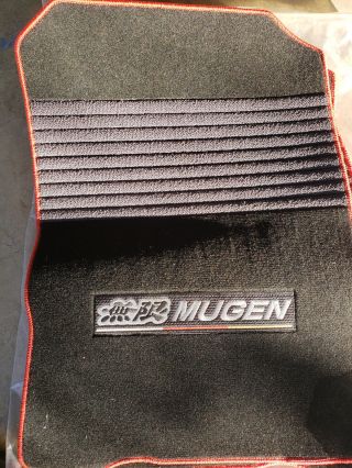 Mugen Crz Authentic Floormats,  From A Usdm Authentic Mugen Kit,  006/300.