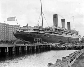White Star Line Rms Majestic Photo