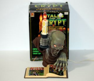 Tales From The Crypt Cryptkeeper Light Up Candelabra Book Box Bulb Fuse