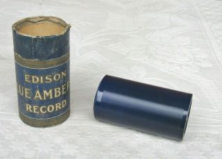 Edison Blue Amberol Phonograph Cylinder Record Music Hall Song Billy Williams
