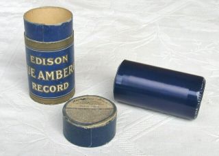 Edison Blue Amberol Phonograph Cylinder Record Music Hall Song Jack Charman