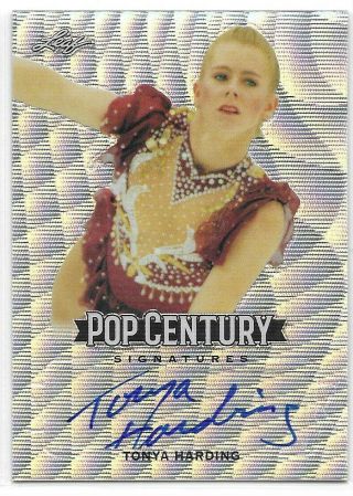 Tonya Harding 2019 Leaf Pop Century Metal Signatures Auto Autograph Wave