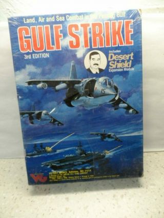 Victory Games Gulf Strike 3rd Edition With Desert Shield Board Game
