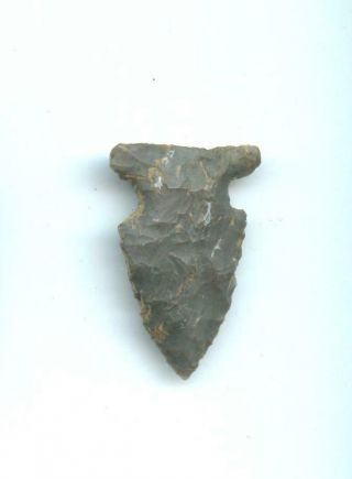 Indian Artifacts - Fine Big Sandy Point - Over Flow Pond Site - Arrowhead
