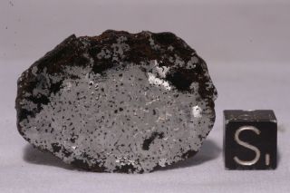 Bondoc Meteorite etched full slice 15 grams 7