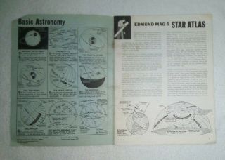 1974 Vintage EDMUND SCIENTIFIC CO.  MAG 5 STAR ATLAS VERY RARE 3