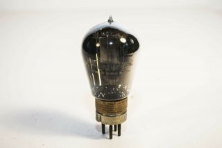 Hard To Find Marconi Osram D.  E.  5 Valve With Good Filament And Serial No.  O10295