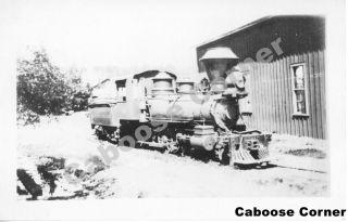 North Shore Railroad 11 4 - 4 - 0 Tiburon Ca 1908 B&w Photo (1624)