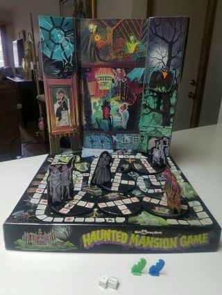 Vintage 1975 Disney The Haunted Mansion Lakeside Board Game
