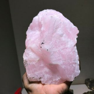 Aaa Top Quality Manganoan Calcite Rough 8 Lbs From Afghanistan